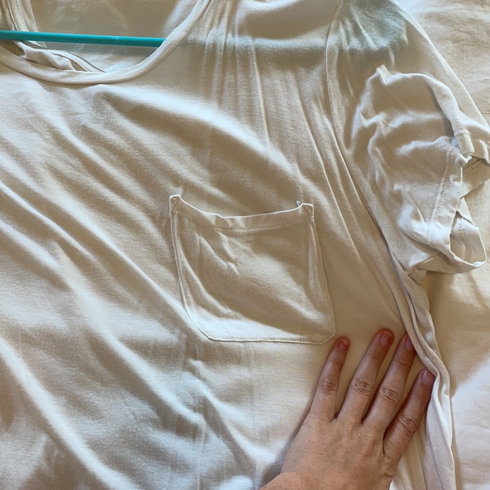 H&M basic white oversized Tee - Picture 2 of 4
